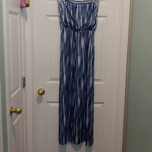 White House Black Market strapless dress Sz XS